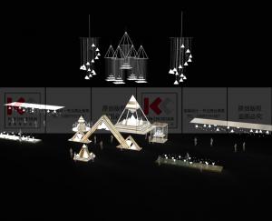 開業(yè)美陳-金字塔主題